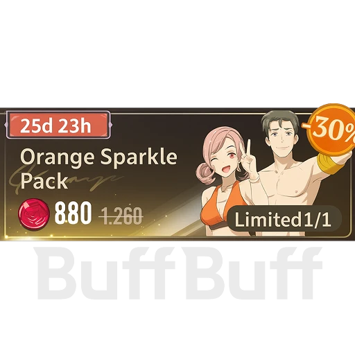 Orange Sparkle Pack