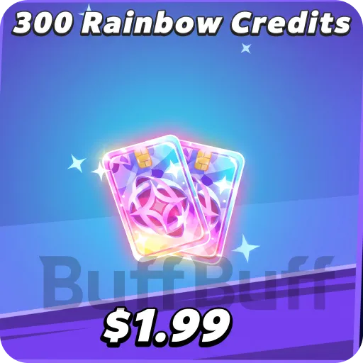 300 Rainbow Credits