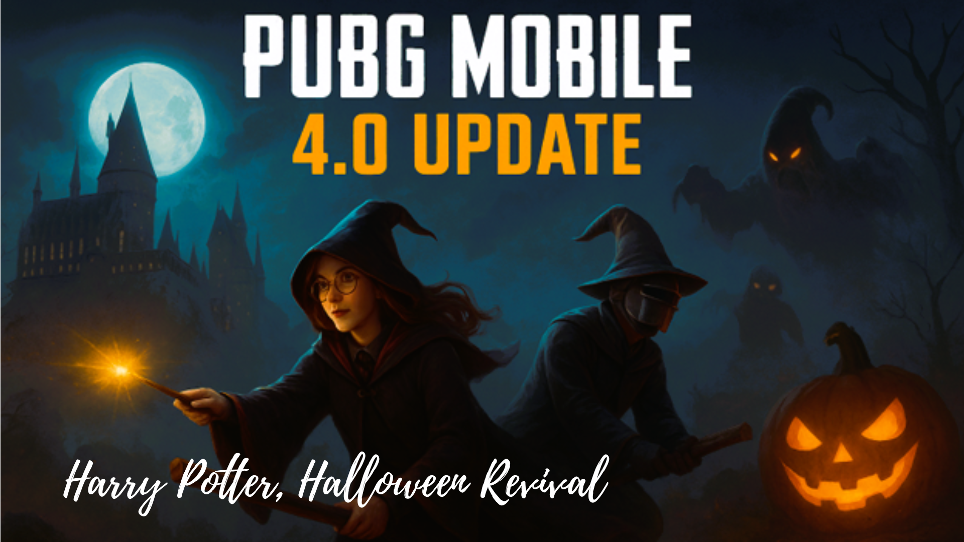 PUBG Mobile 4.0 Leaks: Harry Potter, Halloween Revival is coming soon!