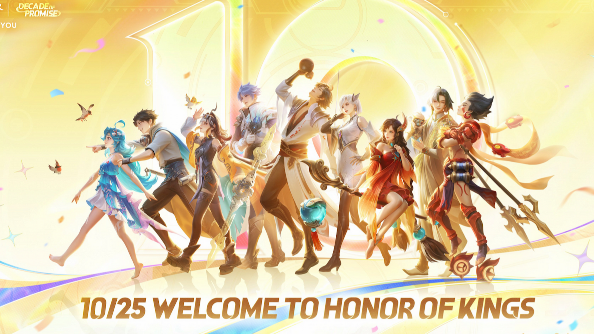 Honor of Kings Decade of Promise Special event