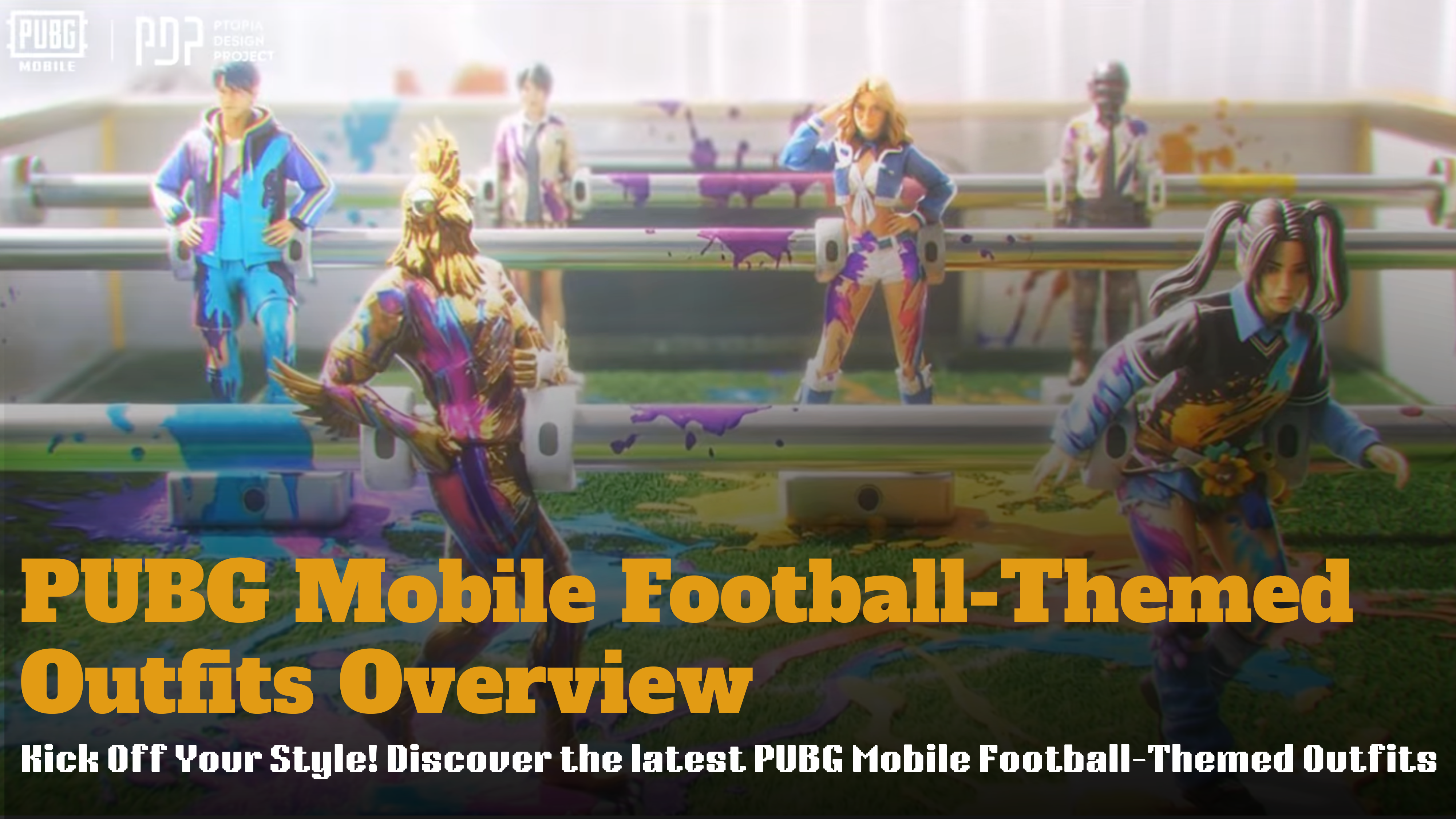 PUBG Mobile Football-Themed Outfits Overview: Kick Off Your Style