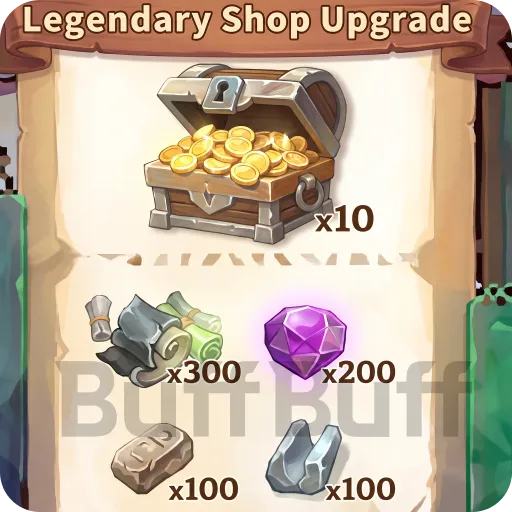 Legendary Shop Upgrade pack