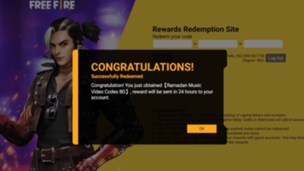 Best Active Free Fire Codes April 2026 - Claim Free Skins & Diamonds!