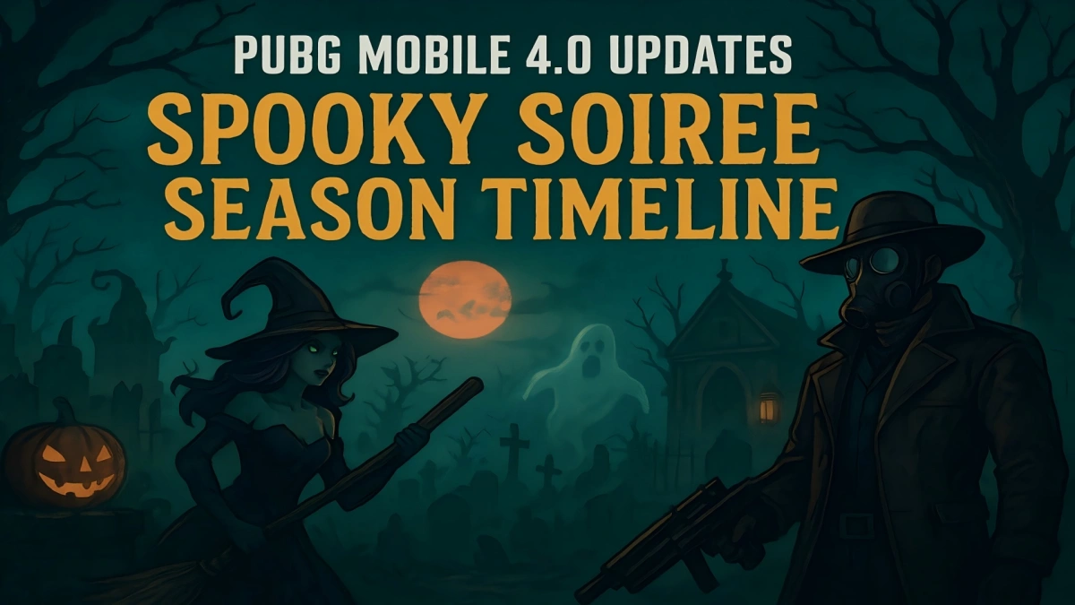 Обновление PUBG Mobile 4.0 | Хронология сезона «Жуткая вечеринка»