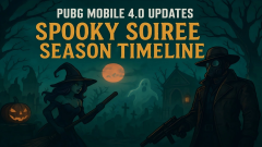 Обновление PUBG Mobile 4.0 | Хронология сезона «Жуткая вечеринка»