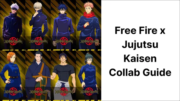 Гайд по коллаборации Free Fire x Jujutsu Kaisen: скины, награды и как их получить