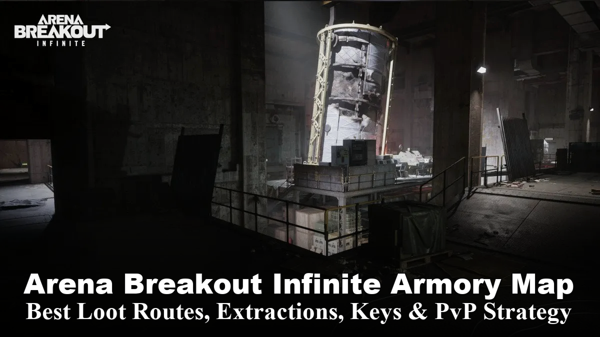 Arena Breakout Infinite Armory Map Guide: Best Loot Routes, Extractions, Keys & PvP Strategy