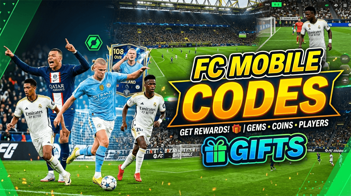 Newest FC MOBILE Codes in May 2026