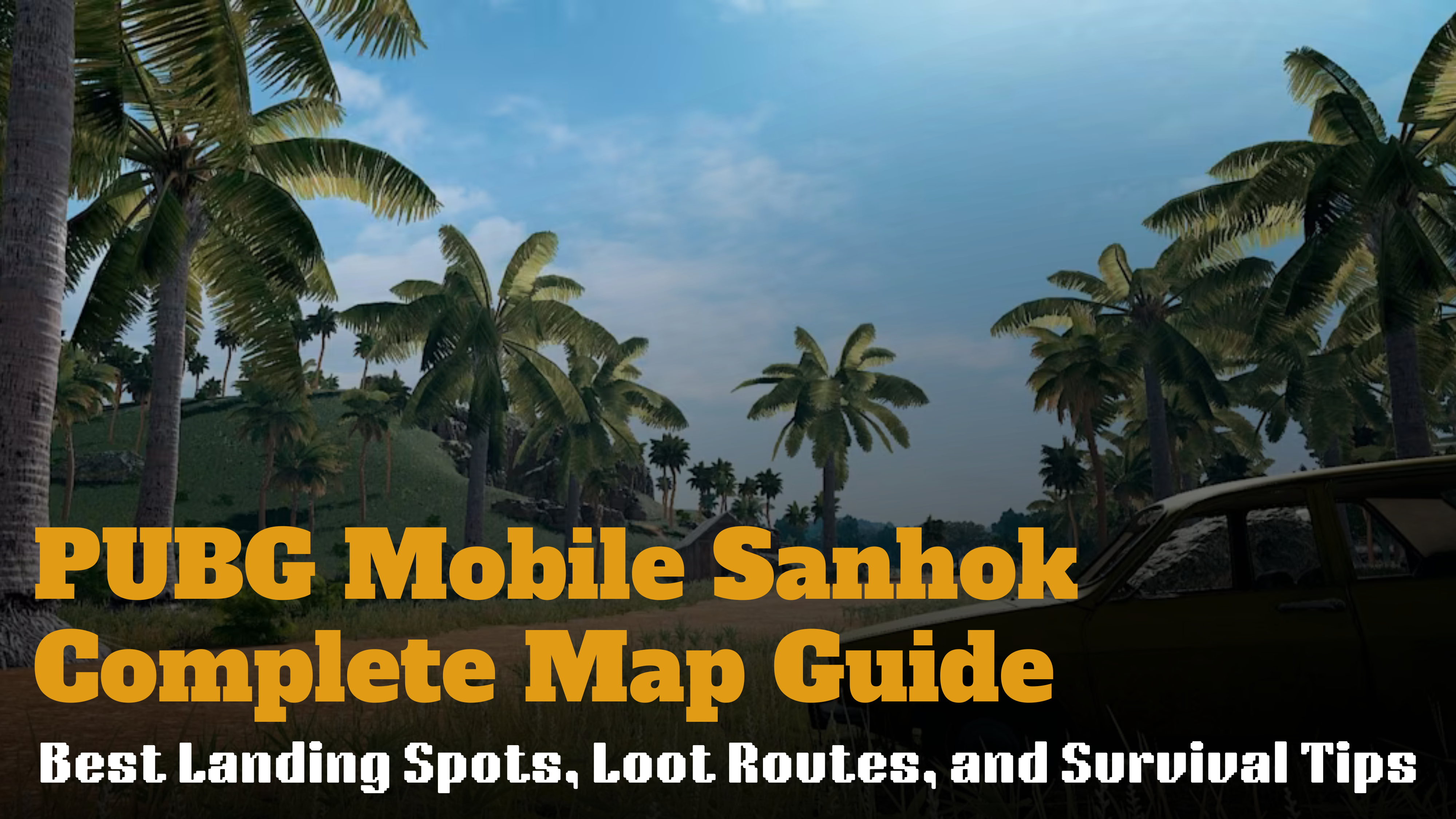 PUBG Mobile Sanhok Map Guide: Best Landing Spots, Loot Routes, & Survival Tips