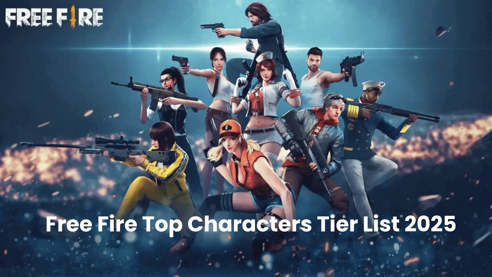 Free Fire Top Characters Tier List 2025 – Best Characters Ranked