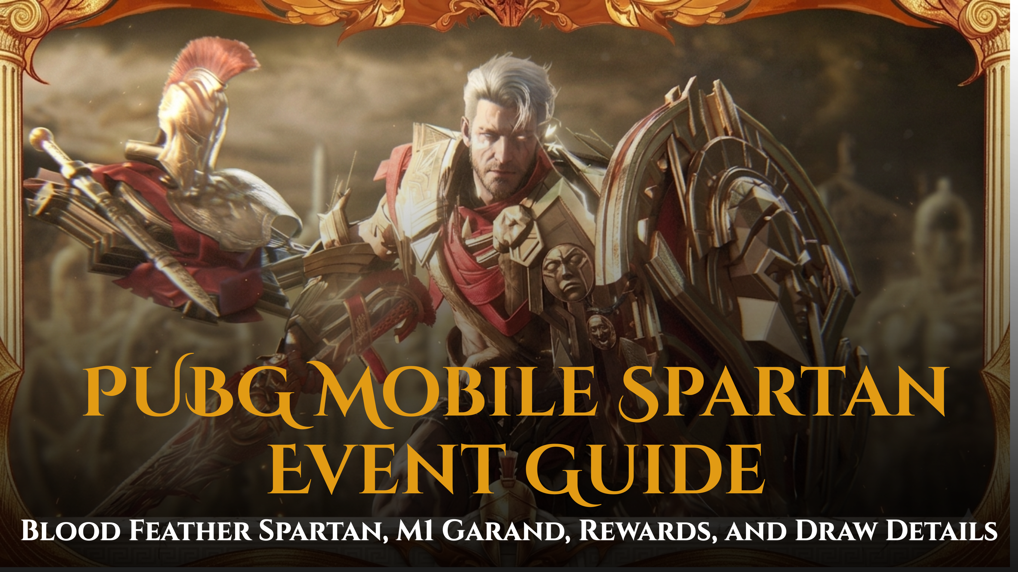 PUBG Mobile Spartan Event Guide: Blood Feather Spartan, M1 Garand, Rewards, and Draw Details