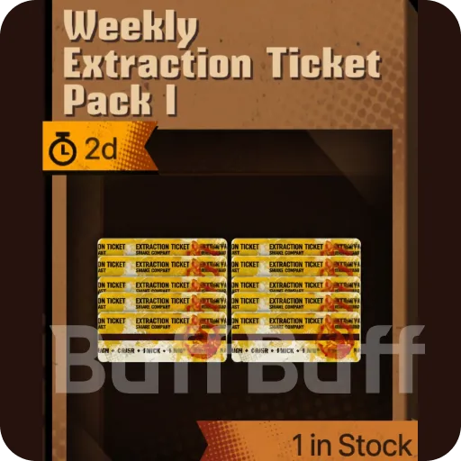 Weekly Extraction Ticket Pack I