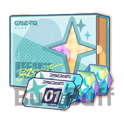 Wishing Special Cerulean Ticket Set