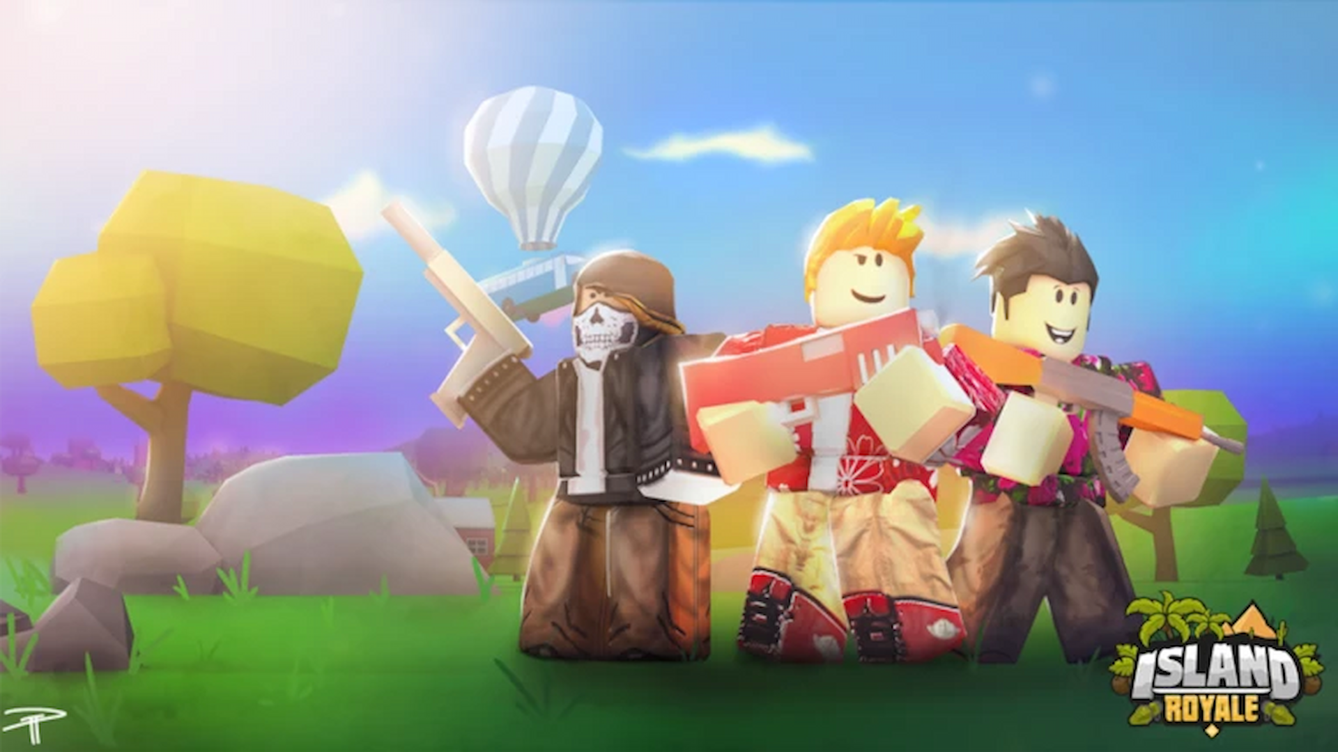 Лучшие игры Roblox - Island Royale