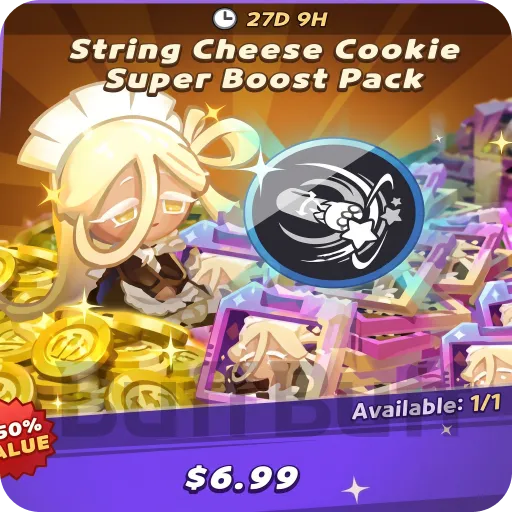 String Cheese CookieSuper Boost Pack