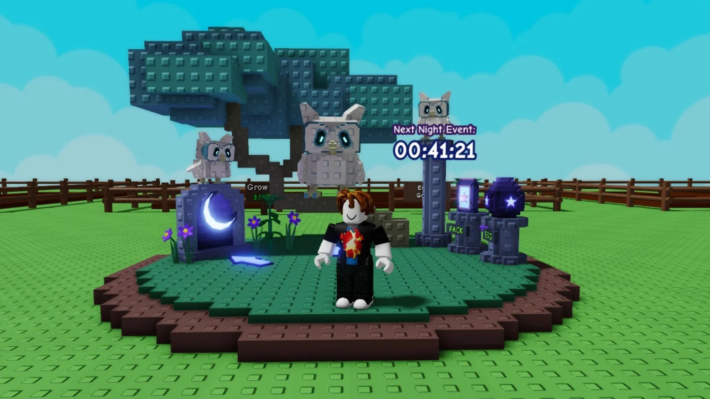 Как получить лунный фрукт и быстро заработать лунные очки в Roblox Grow A Garden