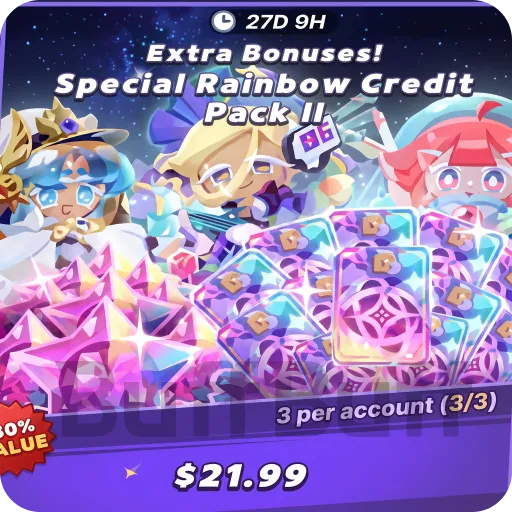 Special Rainbow Credit Pack II