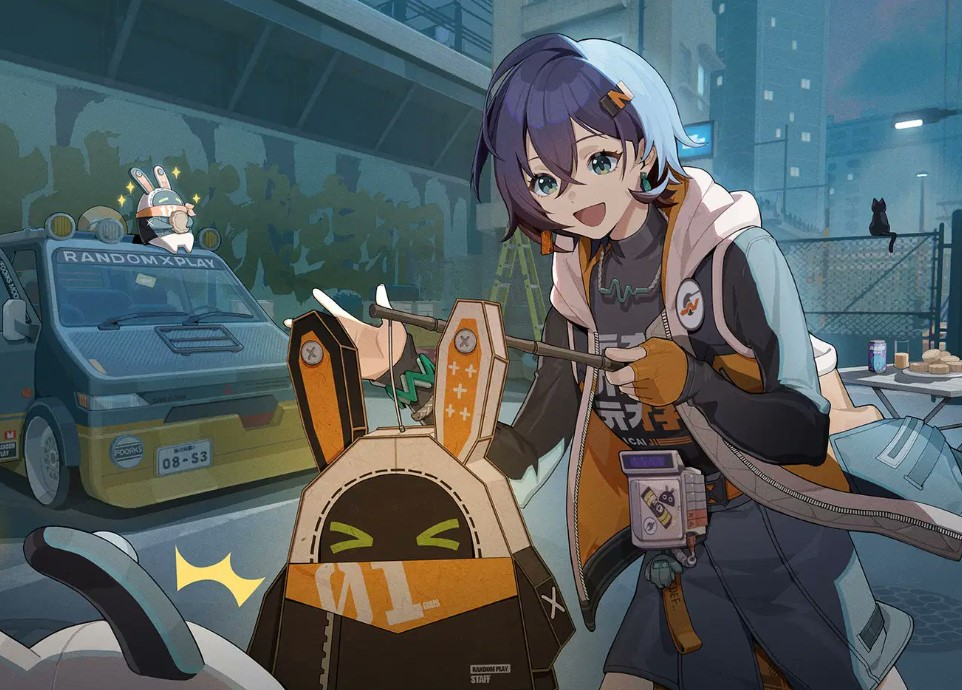 Alt Text: Azural Character Development from ZZZ 2.4 Leaks