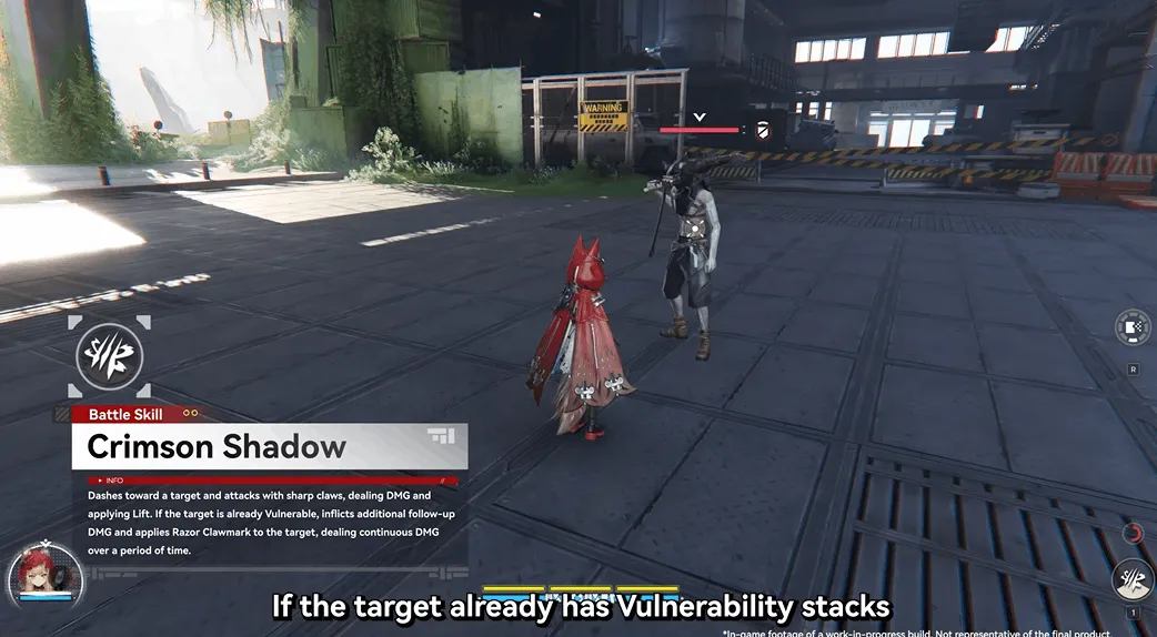 Battle Skill — Crimson Shadow