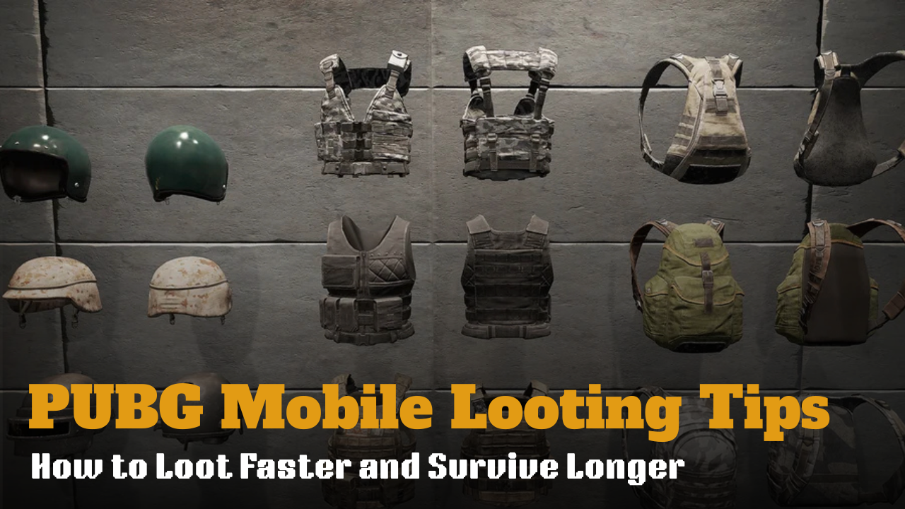 PUBG Mobile Looting Tips