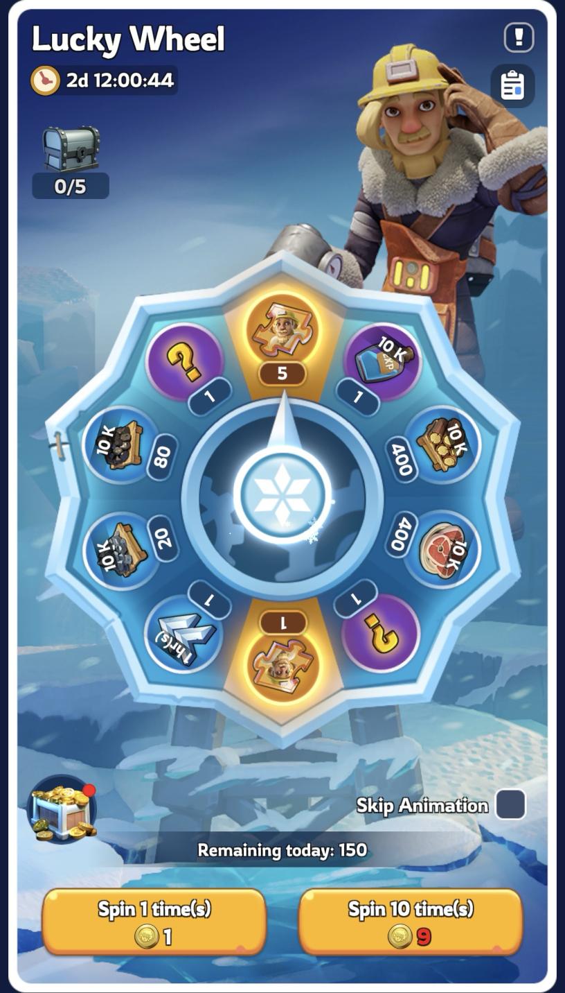 lucky wheel