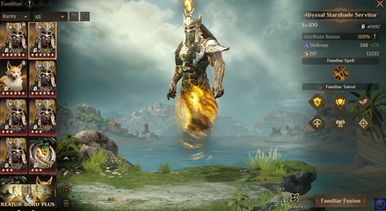 Dragonheir: Silent Gods Familiar Awakening