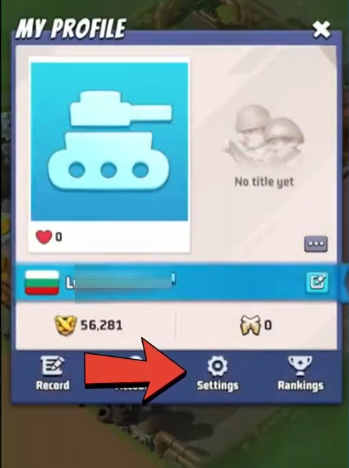 Last War Settings