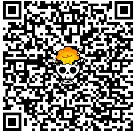 Código QR do Brawl Stars for Skull Mindblown Pin