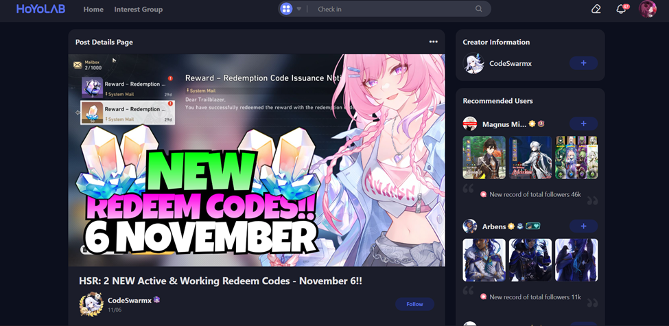 Di Mana Cari Kode Redeem Honkai Star Rail Lainnya?