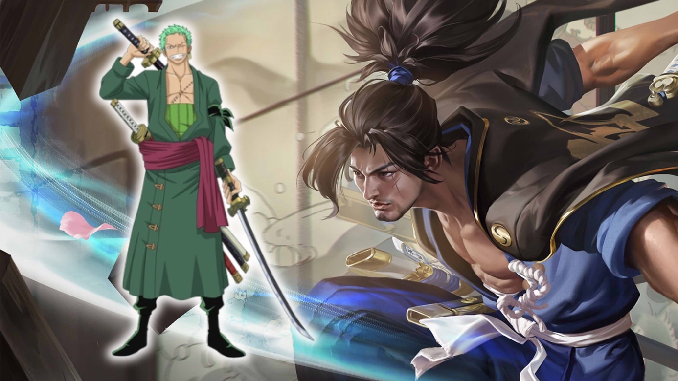 Zoro with Mousashi 
