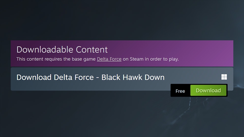 Steam download route