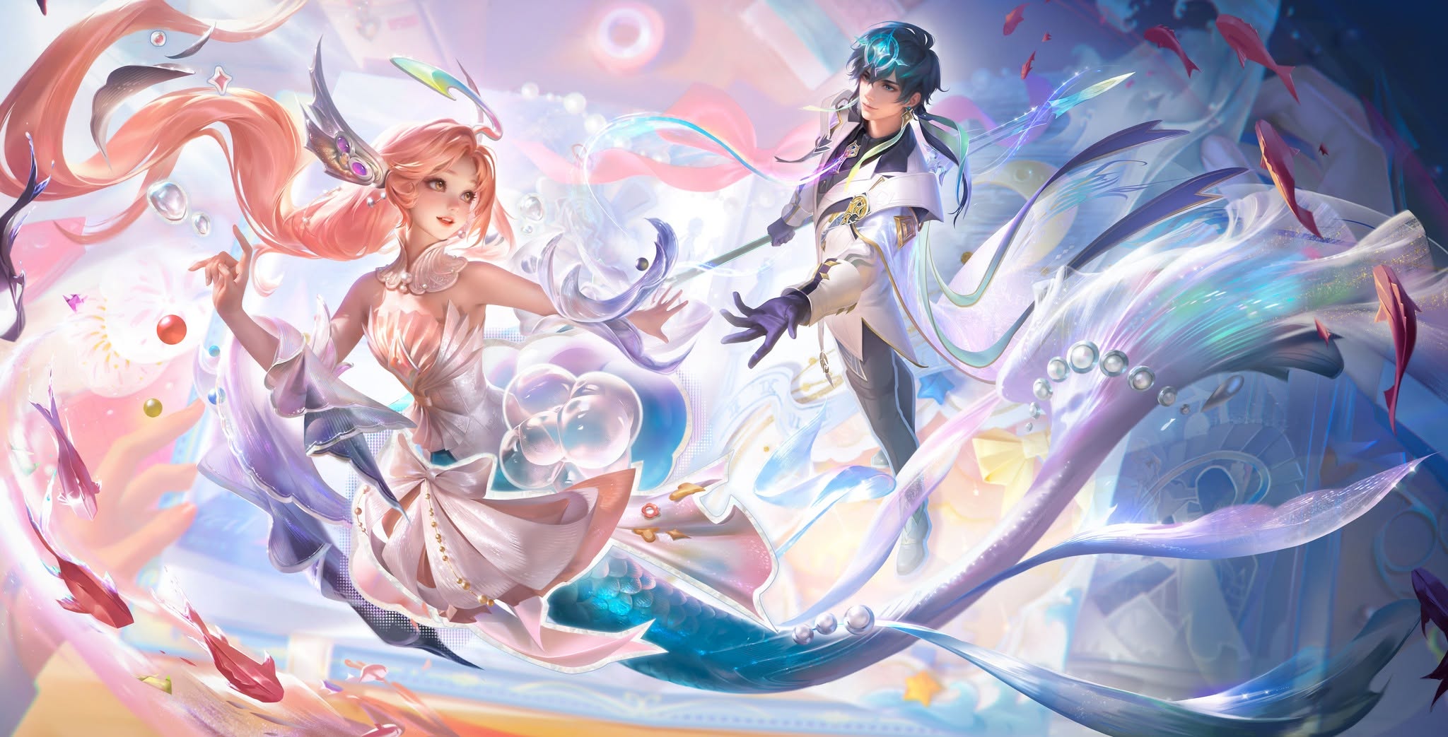 Heino and Dolia Valentine Skins Plus a New Gift of Time Background