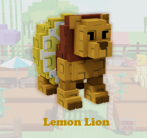 Lemon Lion in Grow a Garden