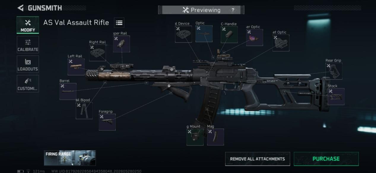 AS Val Assault Rifle