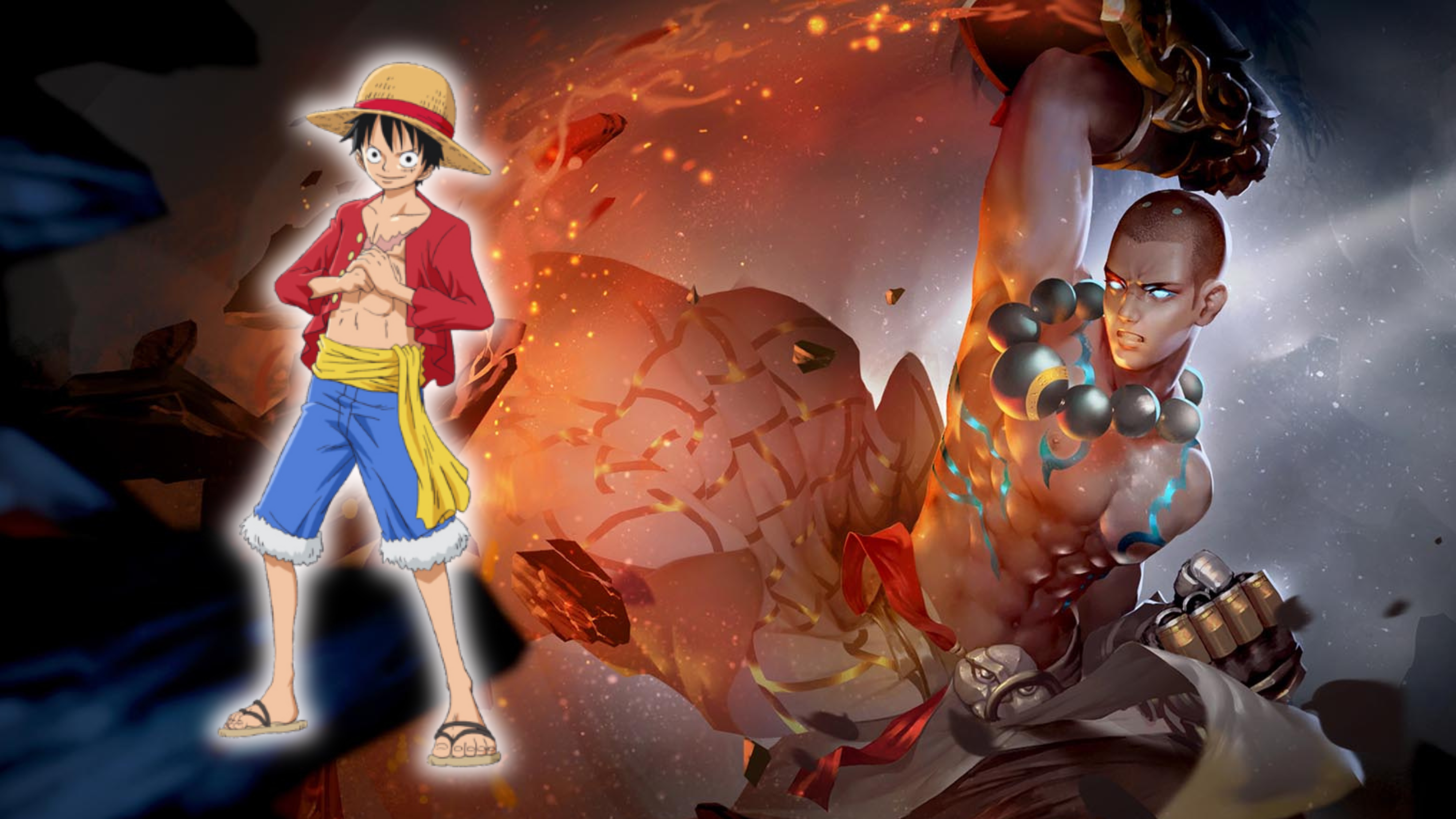 Luffy and Dharma