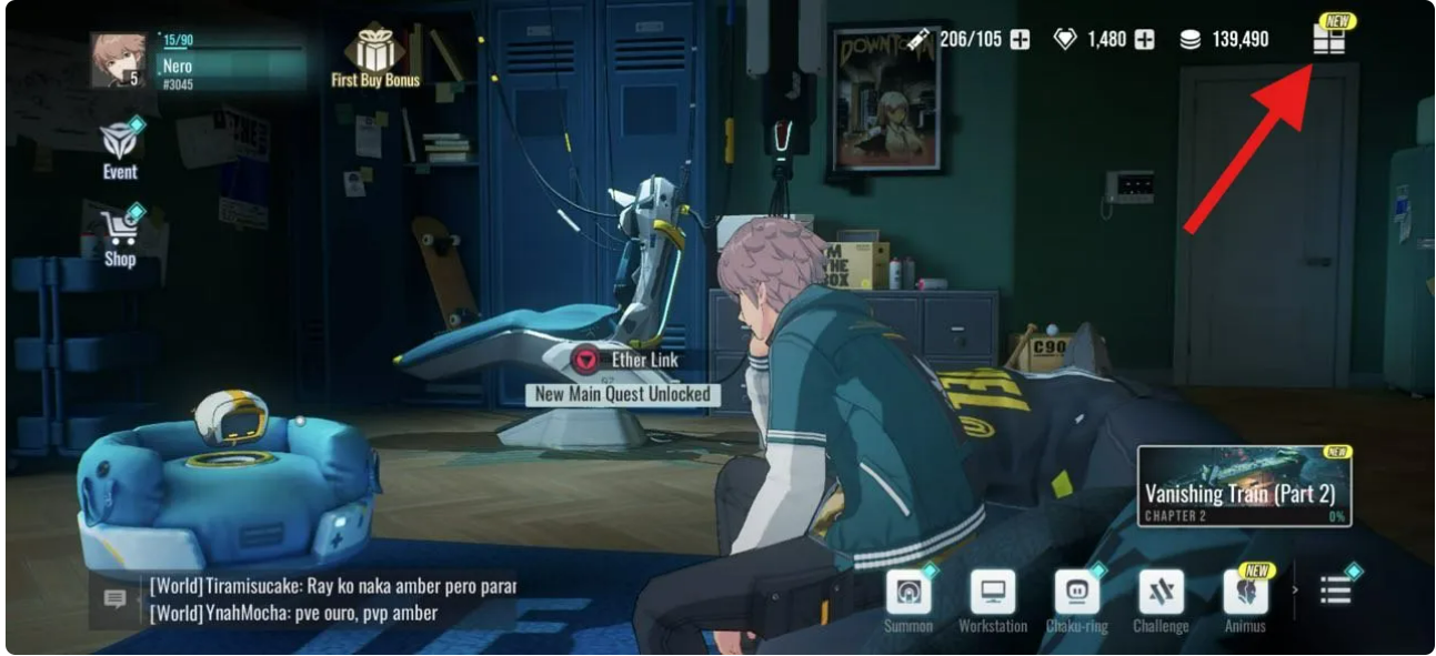 Siga os passos indicados para resgatar os seus Etheria restart codigos