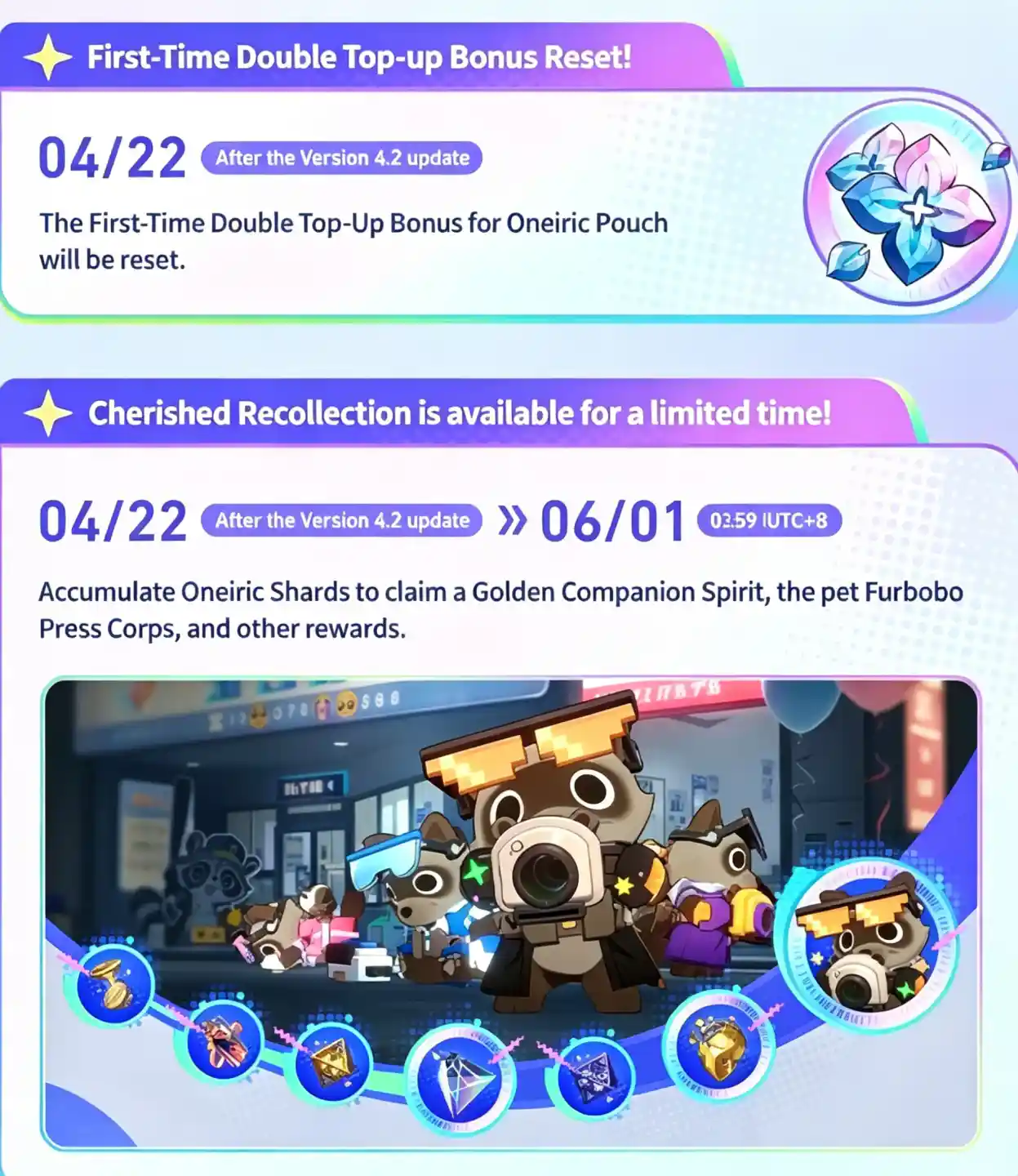  Honkai Star Rail 4.2 Cherished Recollection