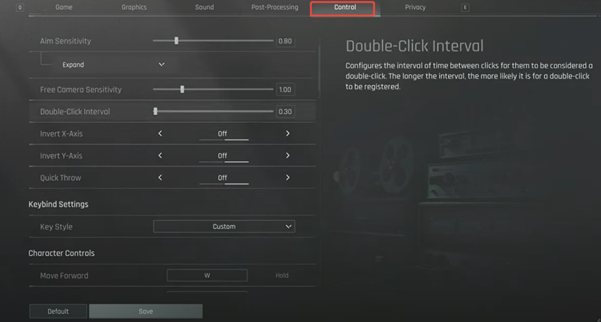 Controls