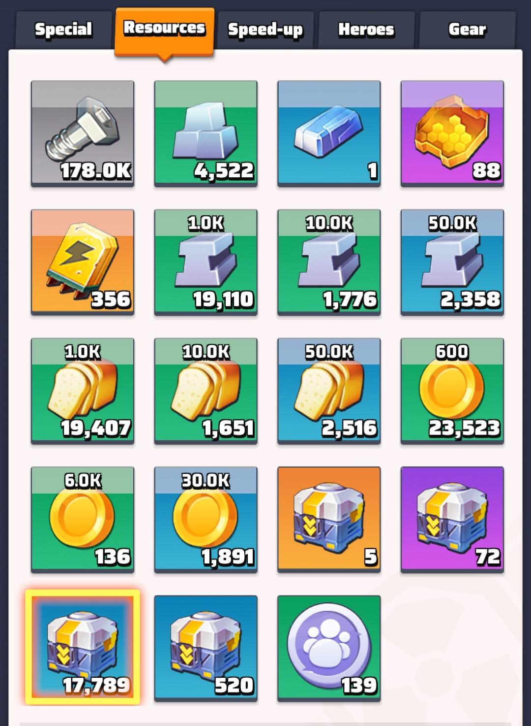 Last War Resources