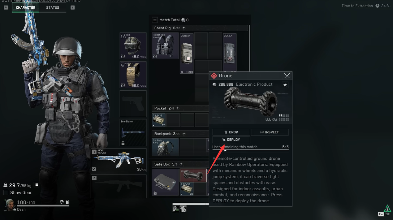 Delta Force AZ3 Easter Egg