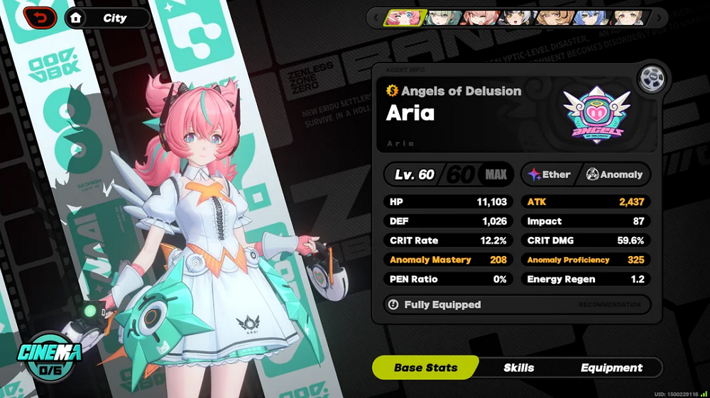 Key Elements of Aria’s Playstyle