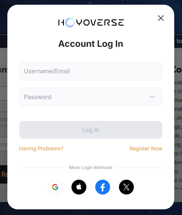 崩壊：スターレイルコードの交換方法