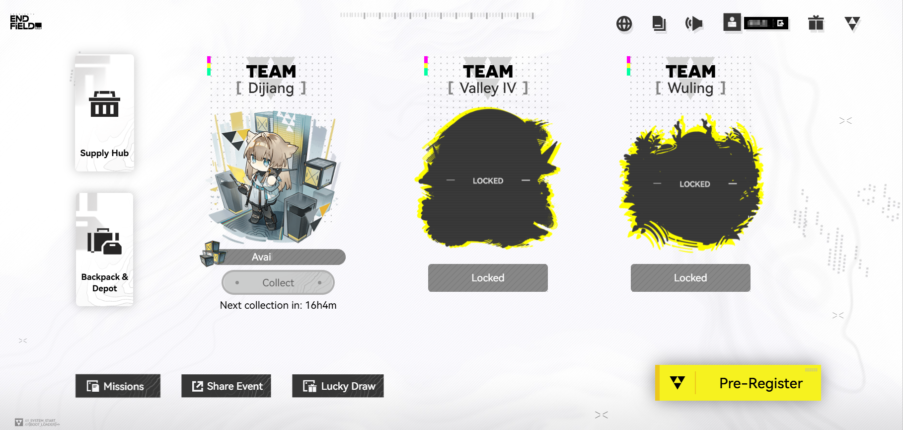 Arknights Endfield Pre-draw Event?