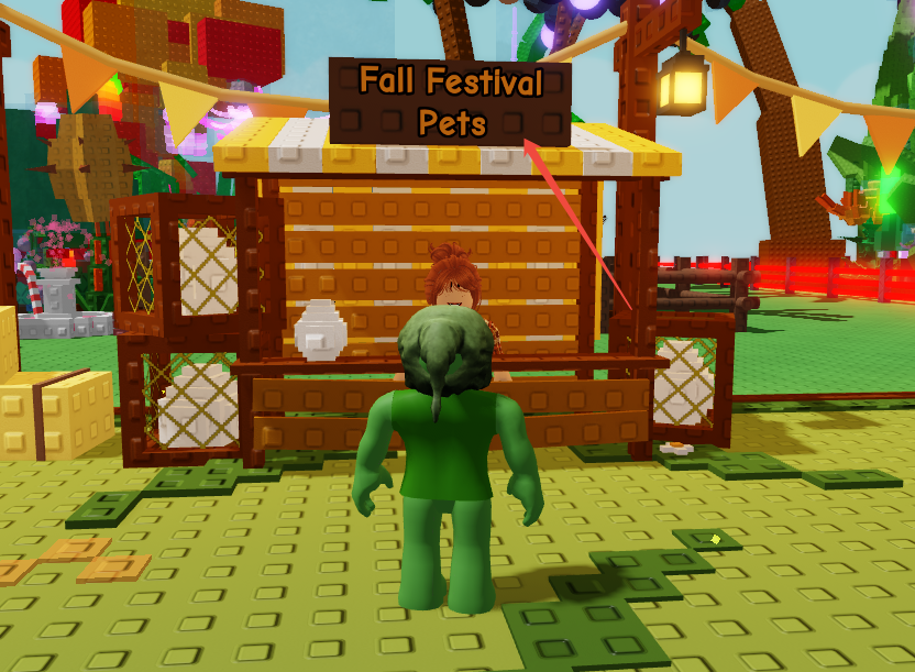 fall pet shop in grow a garden
