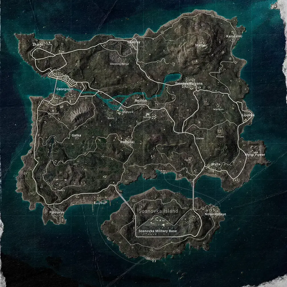 PUBG Mobile Erangel 