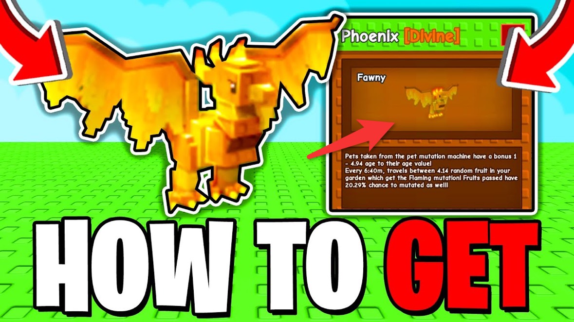 Как получить Феникса в Grow a Garden