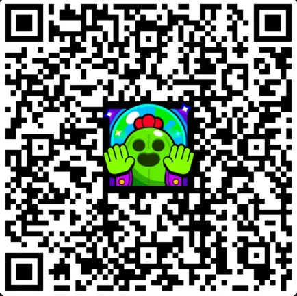 Código QR do Brawl Stars for Spike Friends Profile Icon