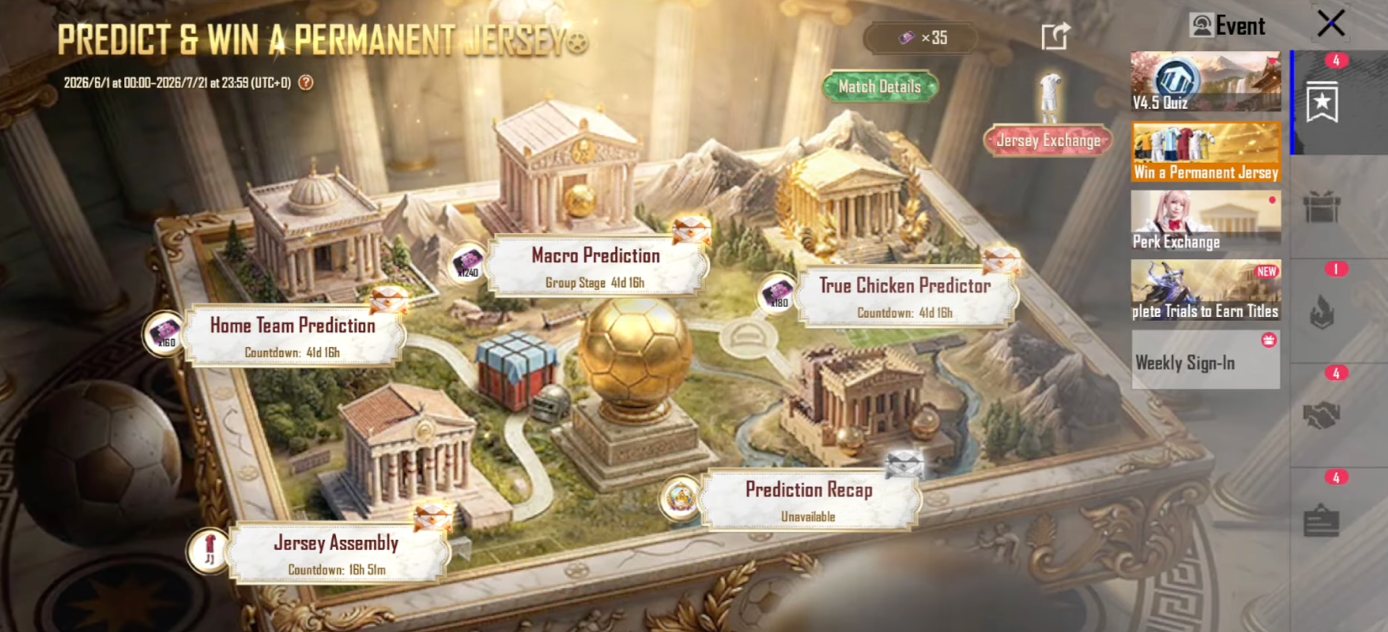 the PUBG Mobile Chicken Event