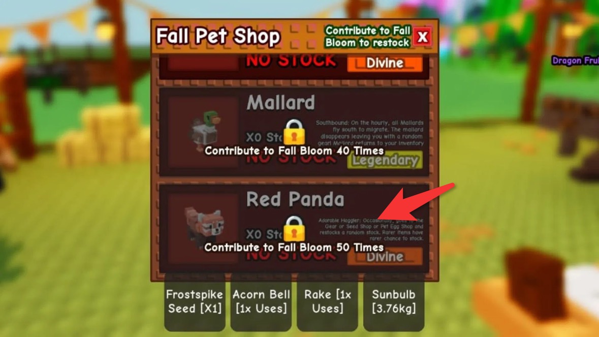 How to Get a Red Panda in Grow a Garden?