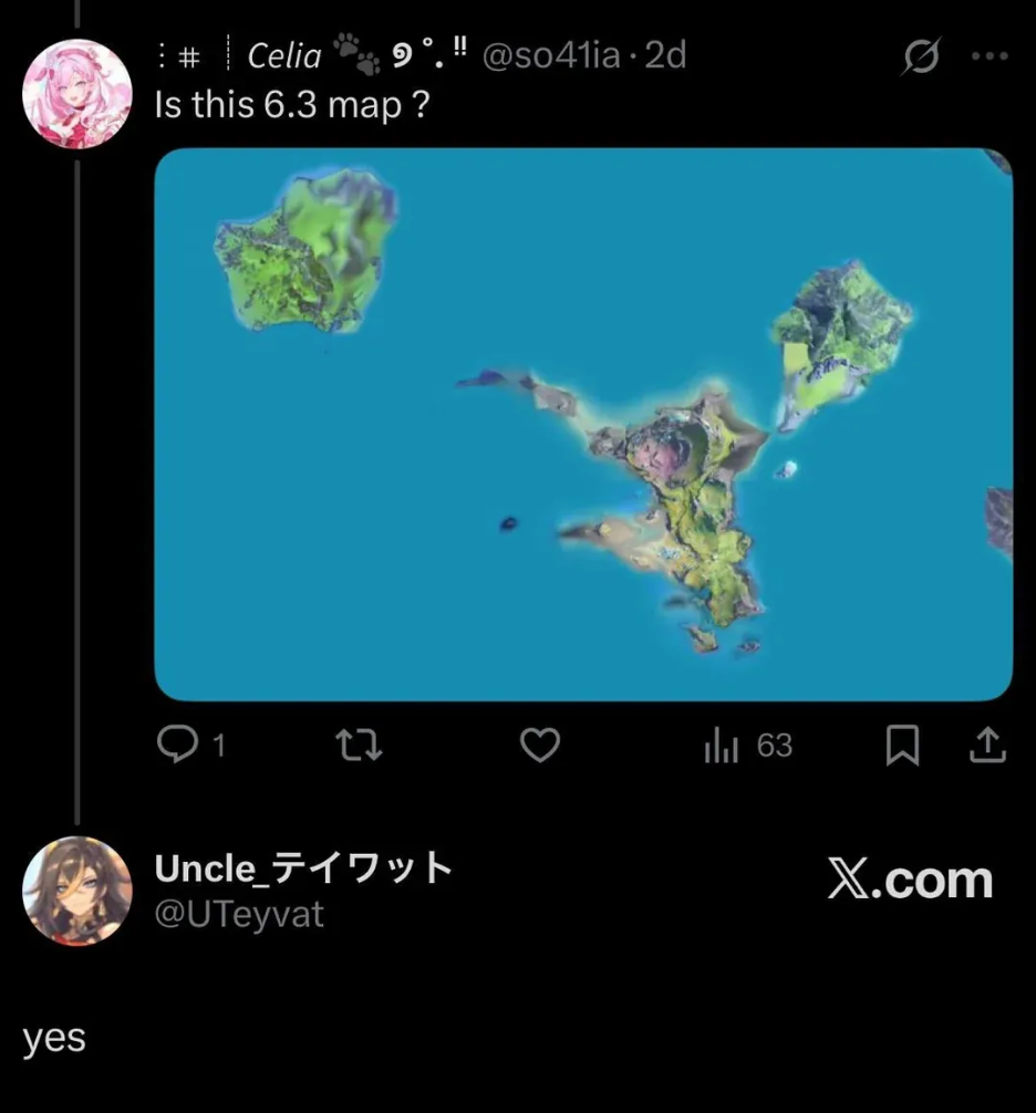 Genshin 6.3 (Luna IV) New Map